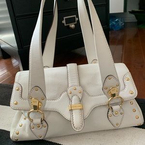 Michael Kors Berkley Shoulder Bag in “Vanilla”